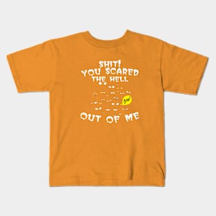 boo! Are you scare from me Kids T-Shirt